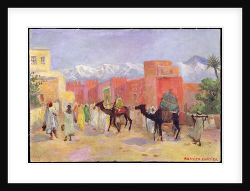 A Village in the Atlas Mountains by Lucie Ranvier-Chartier