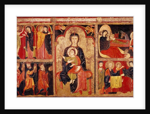 Altar Frontal of Santa Maria d'Avia, Bergueda, 1170-90 by Master of Avià