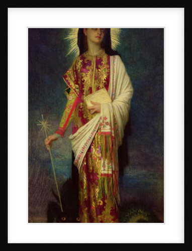 St. Margaret Slaying the Dragon by Antoine Auguste Ernest Herbert or Hebert