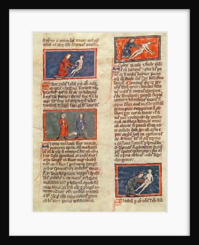 Ms H 89 fol.21v Anatomical figures by French School