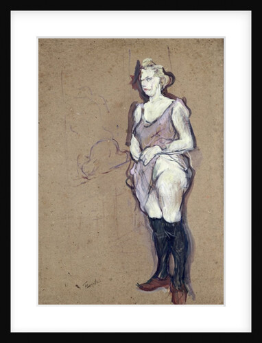 The Medical Inspection: Blonde Prostitute, 1894 by Henri de Toulouse-Lautrec