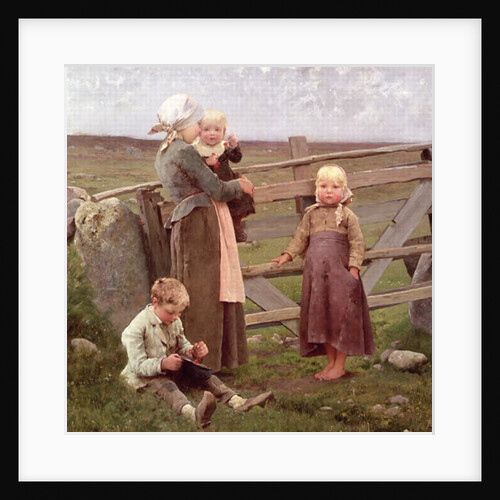 The Dalby Gate, Skane, 1884 by Hugo Salmson