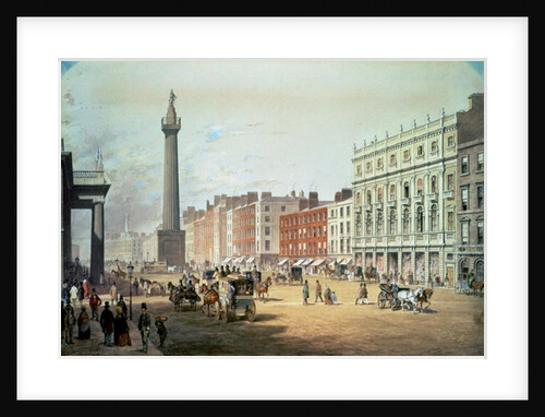 Sackville Street, Dublin by Michael Angelo Hayes