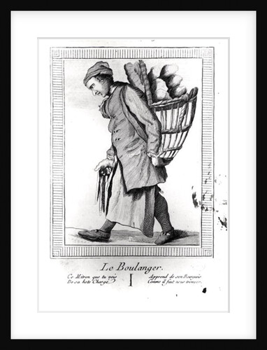 The Baker by French School