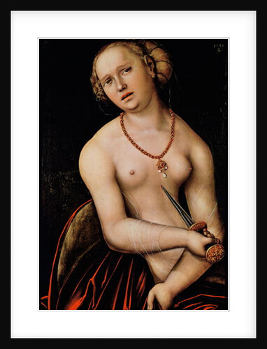Lucretia, 1538 by Lucas the Elder Cranach