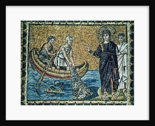 St. Andrew and St. Peter Responding to the Call of Jesus, from the main nave by Byzantine School