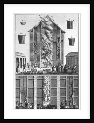 Smoking herrings by French School