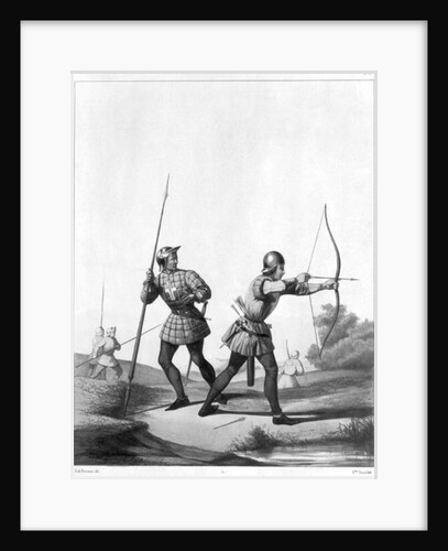 Free archers during the reign of Louis XI by French School
