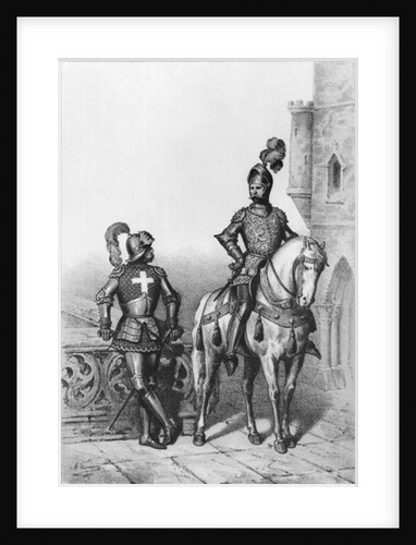 Captain of the archers of Paris, Knight of watch, 1887 by French School