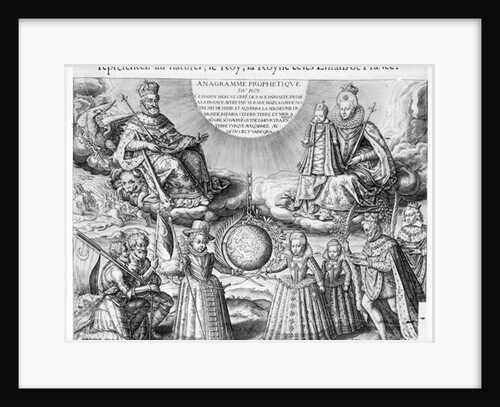 Henri IV with his Family, 1607 by French School