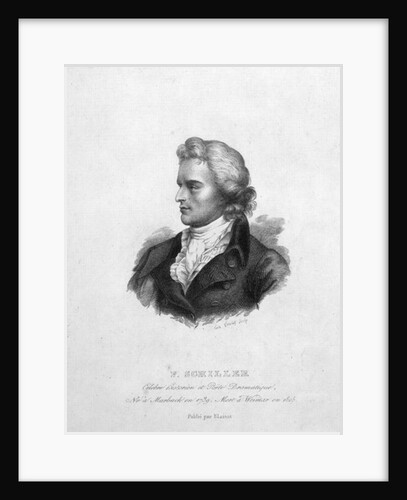 Friedrich Schiller by Emile Giroux