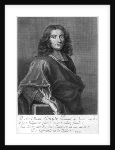 Portrait of Pierre Bayle by French School
