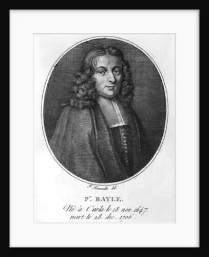 Portrait of Pierre Bayle by French School