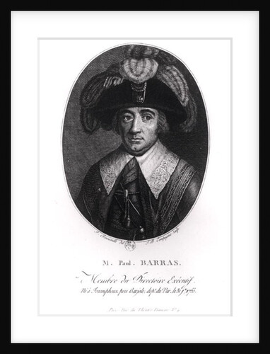 Paul Francois Jean Nicolas Vicomte de Barras by Francois Bonneville