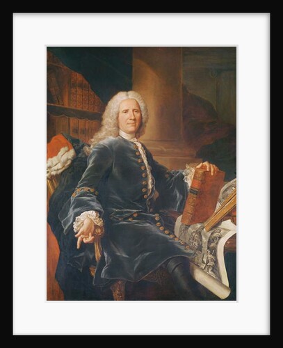 François Gigot de Lapeyronie by Hyacinthe Francois Rigaud