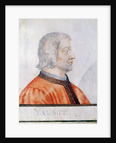 John Talbot 1st Earl of Shrewsbury by Thierry Bellange