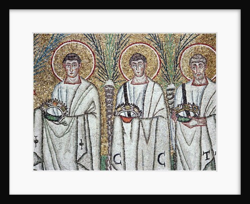 Procession of the Martyrs, 527-99 by Byzantine School