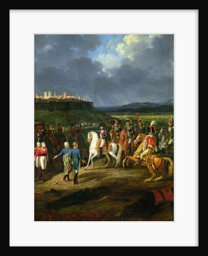 The English Prisoners at Astorga Being Presented to Napoleon Bonaparte in 1809, 1810 by Hippolyte Lecomte