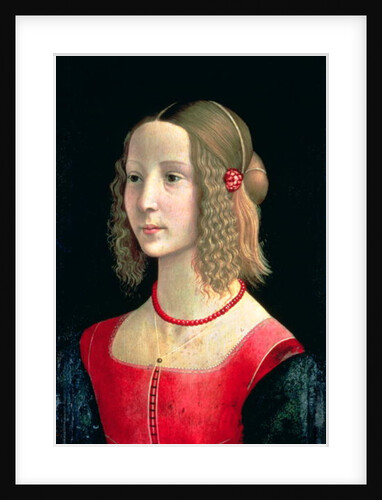 Portrait of a Girl, c.1490 by Domenico Ghirlandaio