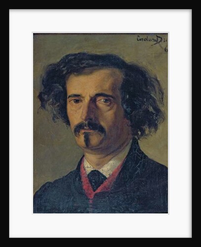 Portrait of Jules Barbey d'Aurevilly 1860 by Charles Emile Auguste Carolus-Duran