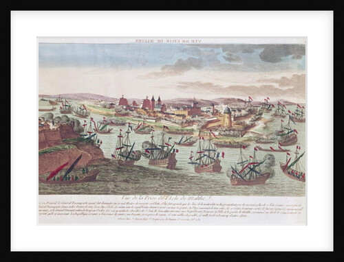 The Siege of Malta, 12th June 1798 by French School