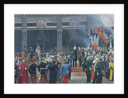 The Funeral of Louis Pasteur 5th October 1895, 1897 by Jean-Baptiste Edouard Detaille