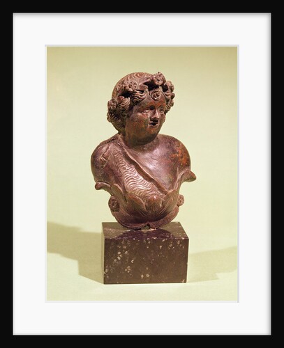 Bust of Bacchus, ornament from a bed by Roman Roman