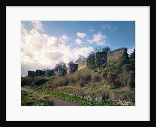 View of the fortifications by French School