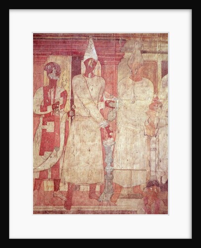 Scene of a sacrifice by Conon and his family by Syrian