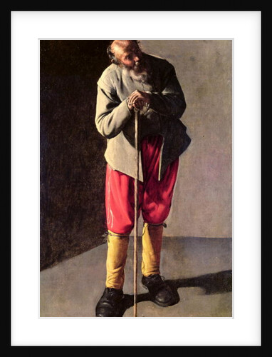 Old Man, c.1618-19 by Georges de la Tour