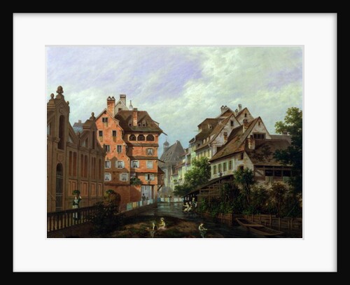 Rue des Tanneurs, Colmar, 1875 by Michel Hertrich