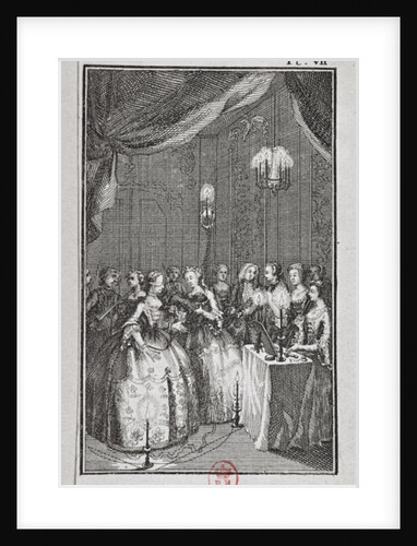 Reception of Ladies at the Lodge of Mopses by French School