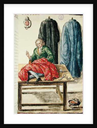 A Venetian Tailor by Jan van Grevenbroeck