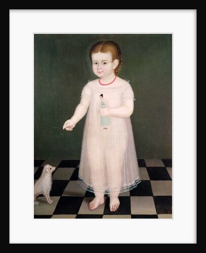 Young Girl with a Doll, 1838 by Jose Maria Estrada