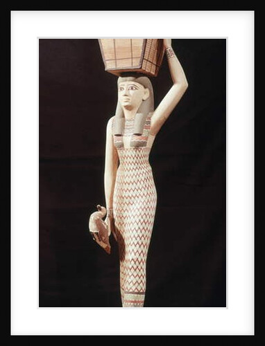 Woman carrying offerings, New Kingdom by Egyptian 18th Dynasty