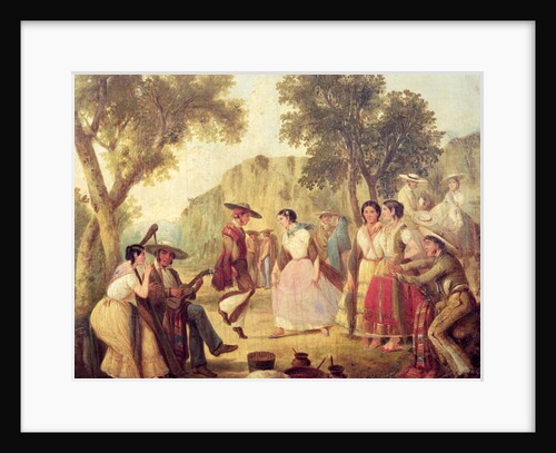 A Popular Dance by Mexican School