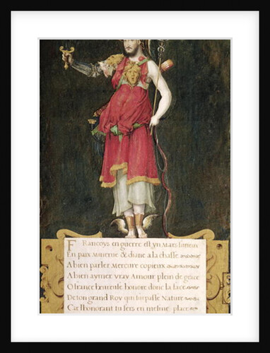 Francois I as a composite deity by Nicolas Belin