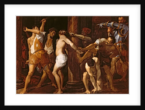 The Flagellation of Christ, 1586-87 by Ludovico Carracci