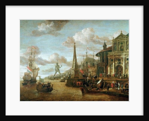 The Port of Rhodes by Abraham Storck