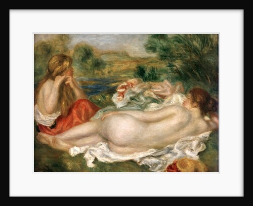 Two Bathers, 1896 by Pierre Auguste Renoir