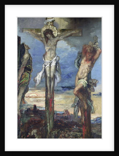 Christ between the Two Thieves, c.1870 by Gustave Moreau
