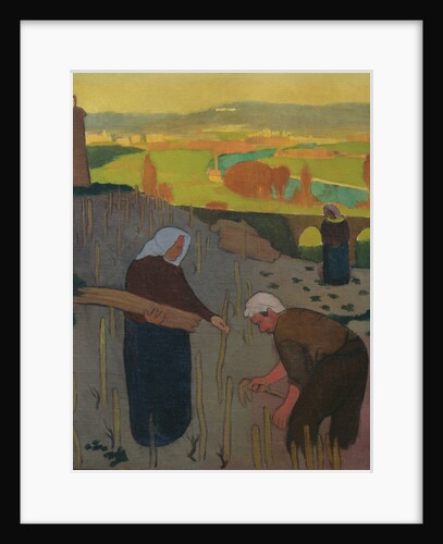 Memory of Evening II or, The Vineyard at Le Pecq, 1890 by Maurice Denis