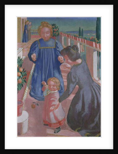 The First Steps on the Terrace at Fiesole, 1898 by Maurice Denis