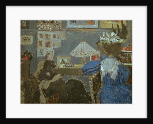 The Woman in Blue, 1890 by Edouard Vuillard