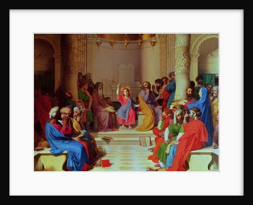 Jesus Among the Doctors, 1862 by Jean Auguste Dominique Ingres