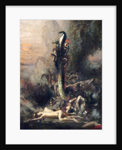 Hercules and the Lernaean Hydra, after Gustave Moreau, c.1876 by Narcisse Berchere