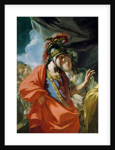 The Clemency of Alexander the Great in front of the Family of Darius III by Giovanni Antonio Pellegrini