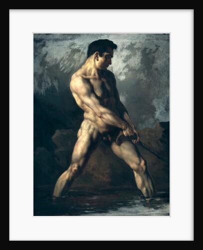 Study of a Male Nude by Theodore Gericault