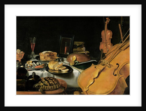 Still Life with Musical Instruments, 1623 by Pieter Claesz