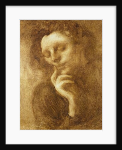 Portrait of a Woman or, Tenderness by Eugene Carriere